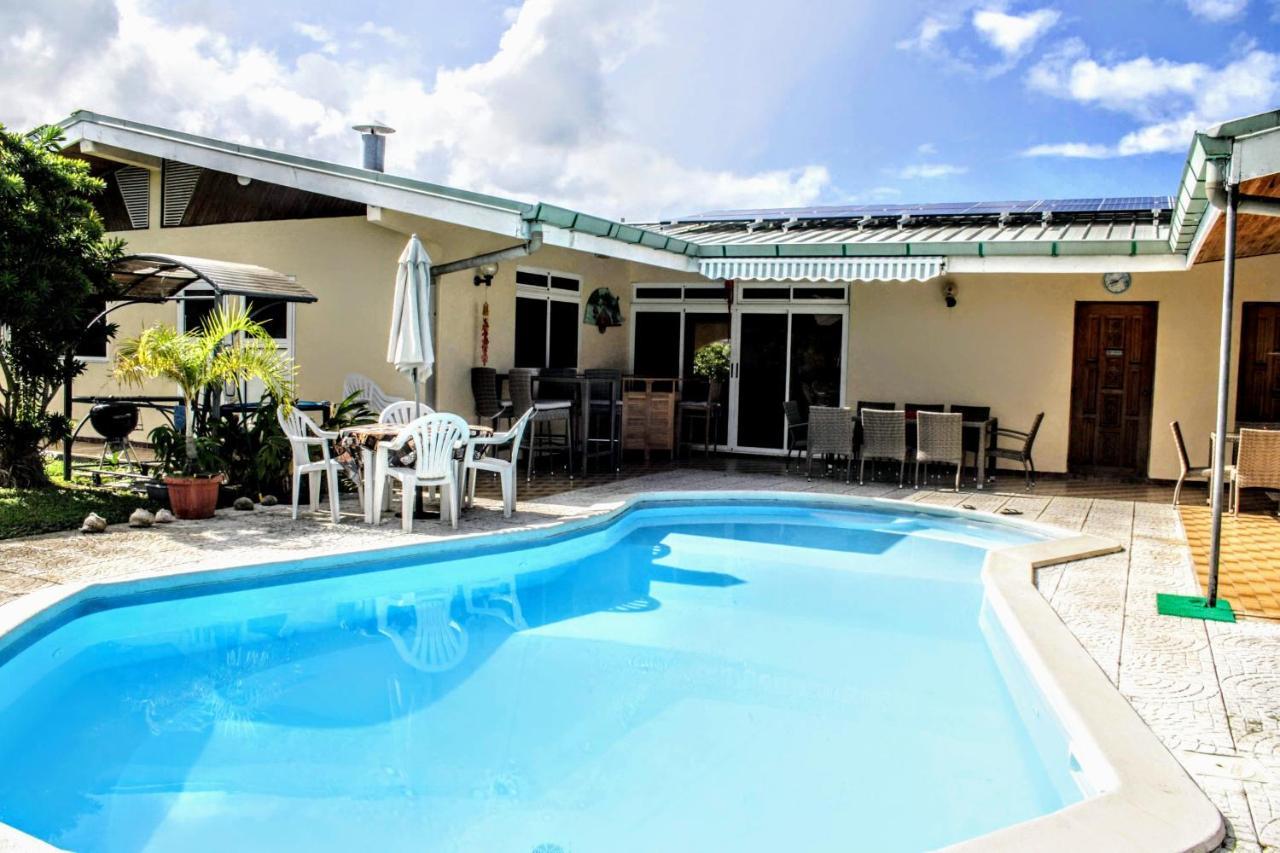 Tahiti - Sanny'S Place Family Room & Poo Punaauia  Exterior foto